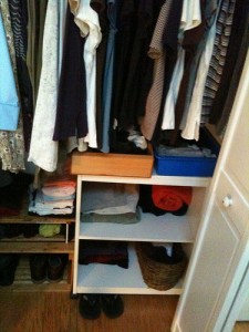 Shelf in Closet